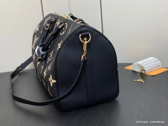 Official oldcobbler 45 LOUIS BANDOULIÈRE KEEPALL  VUITTON 0808